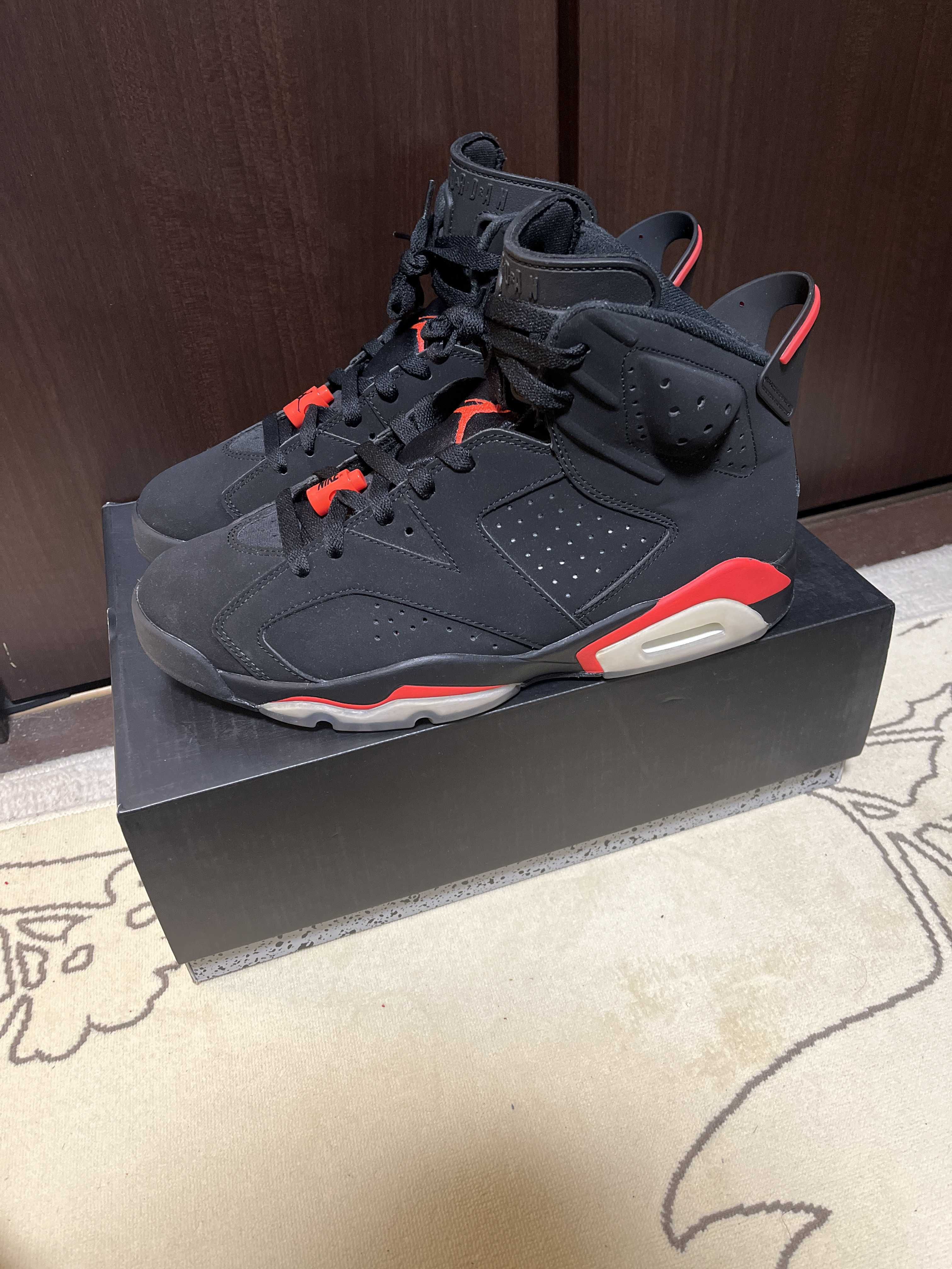 Nike Air Jordan 6 Retro OG "Black/Infrared"