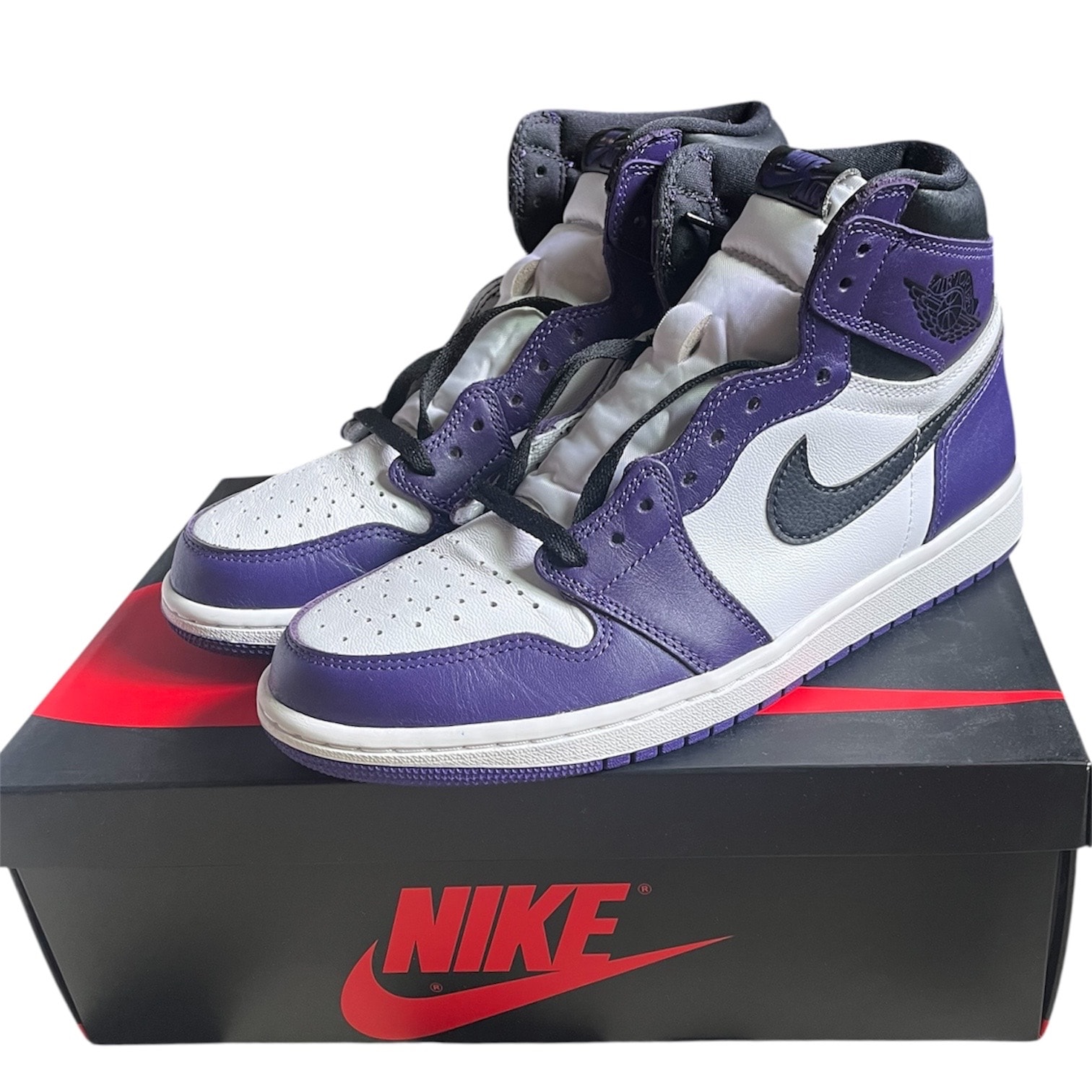 Nike Air Jordan 1 Retro High OG "Court Purple/White/Black" (2020)