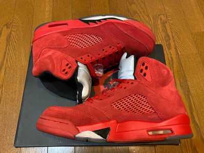 Nike Air Jordan 5 Ratro "Red Suede"