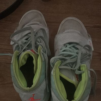 Jordan GS Zion 2 "White/Bolt/Dynamic Turquoise/Black"