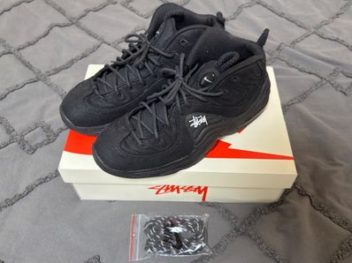 Stussy × Nike Air Penny 2 "Black"