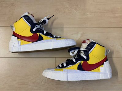 sacai × Nike Blazer Mid "Varsity Maize/Varsity Red"