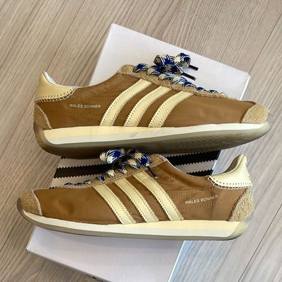 Wales Bonner × adidas Country "Mesa/Easy Yellow/Cream White"