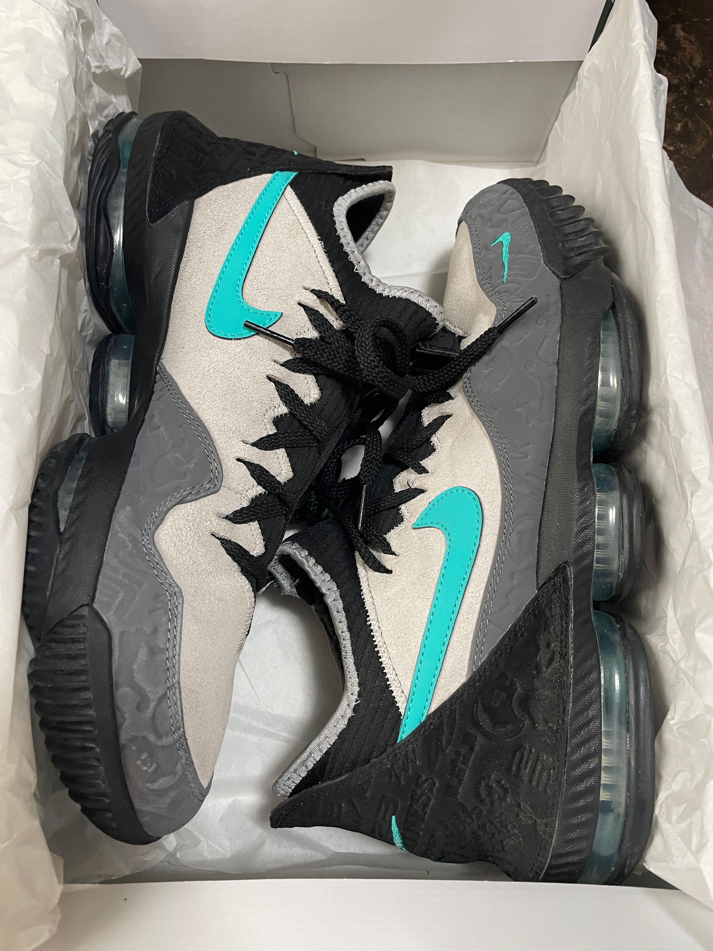 atmos × Nike LeBron 16 "Clear Jade"