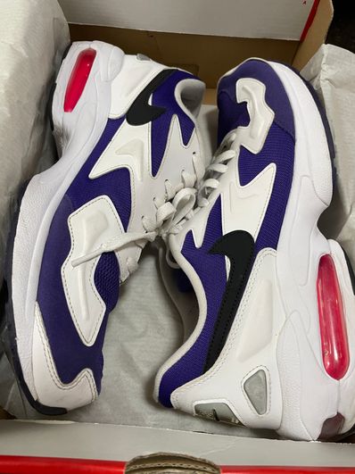 Nike Air Max2 Light "White/Purple Pink"
