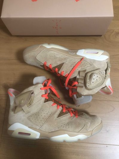 Travis Scott × Nike Air Jordan 6 "British Khaki"