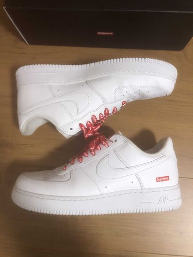 Supreme × Nike Air Force 1 Low "White"