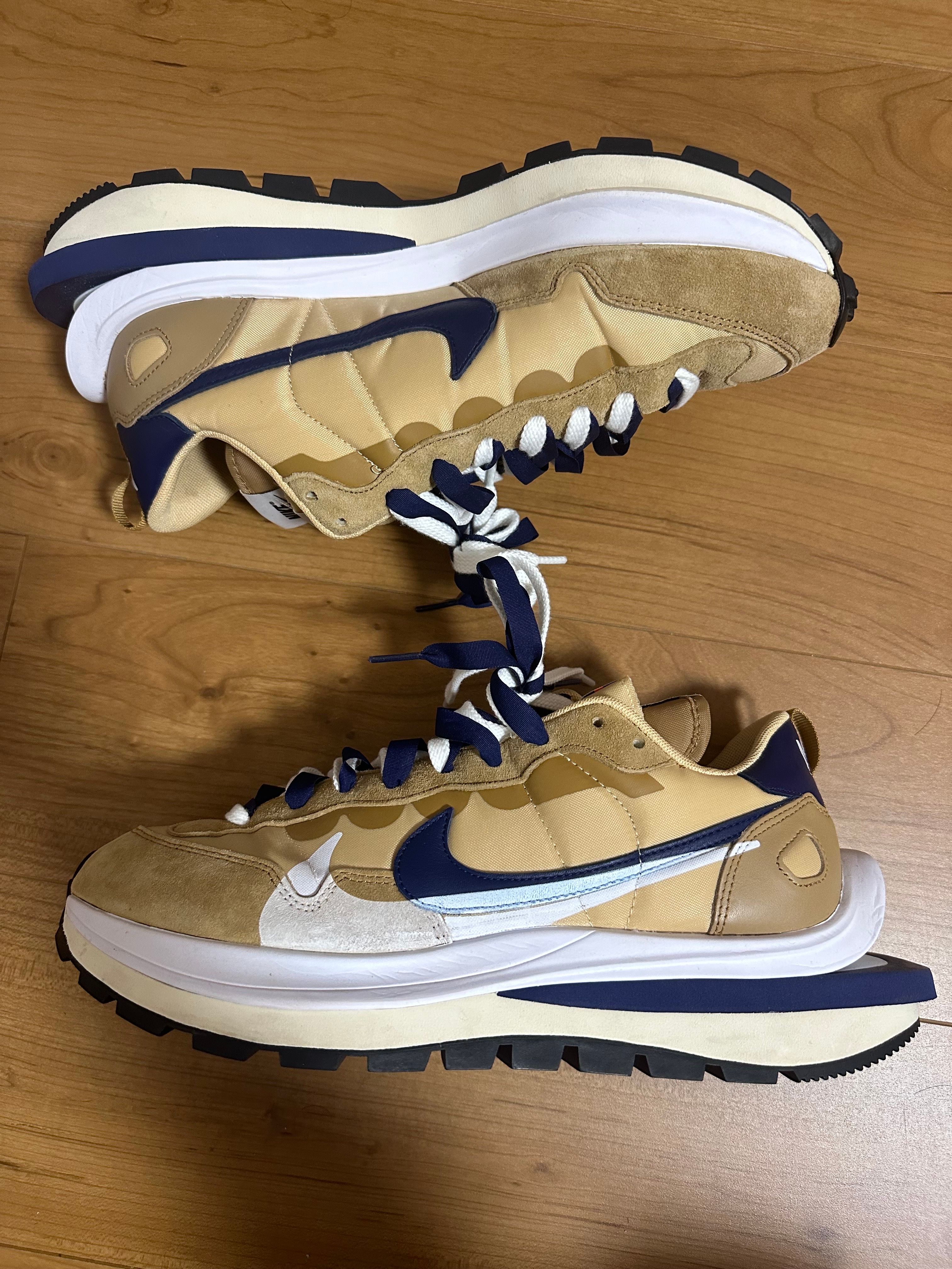 Sacai × Nike Vapor Waffle "Sesame And Blue Void"