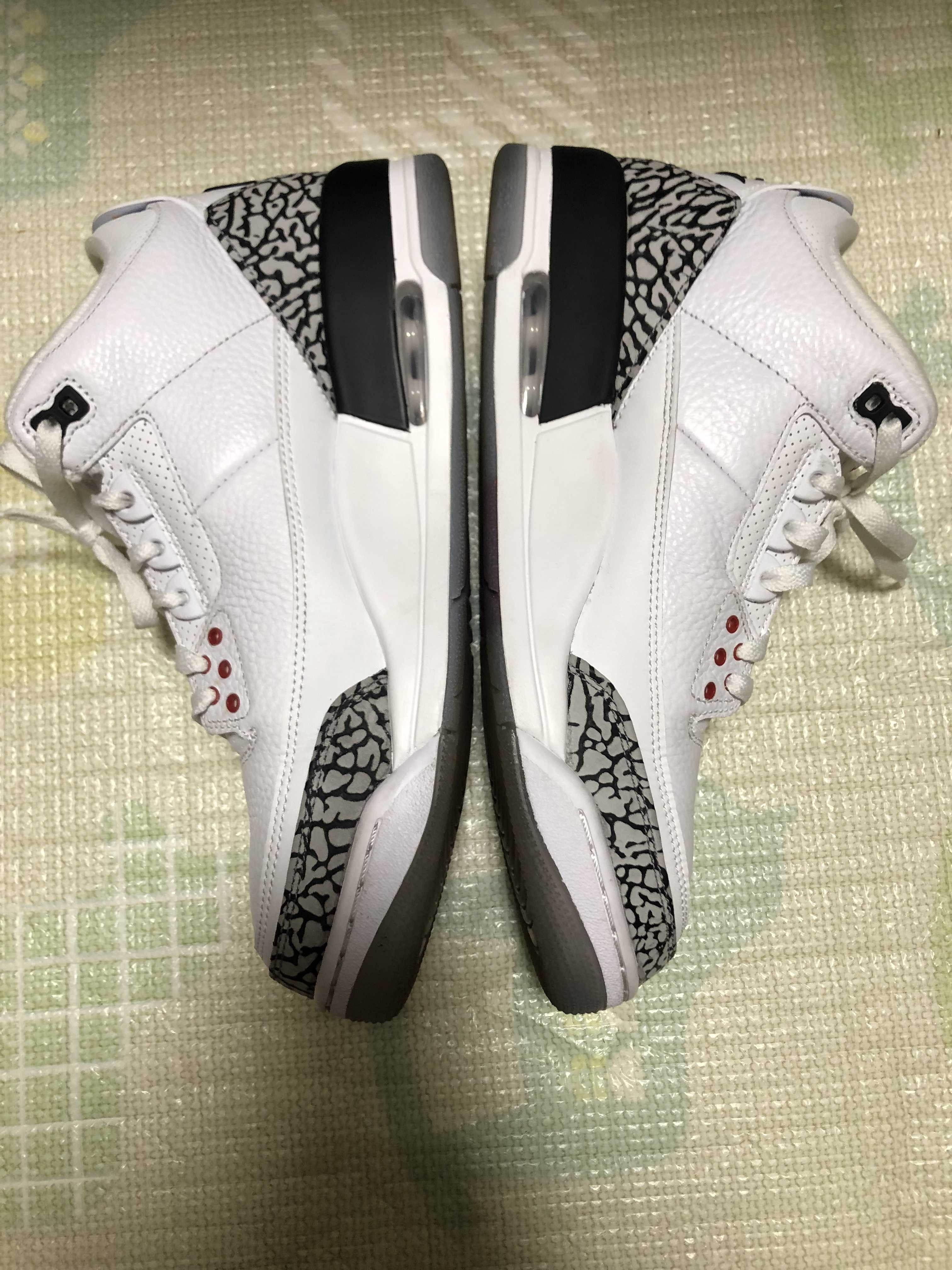 Nike Air Jordan 3 Retro "Free Throw Line White Cement"