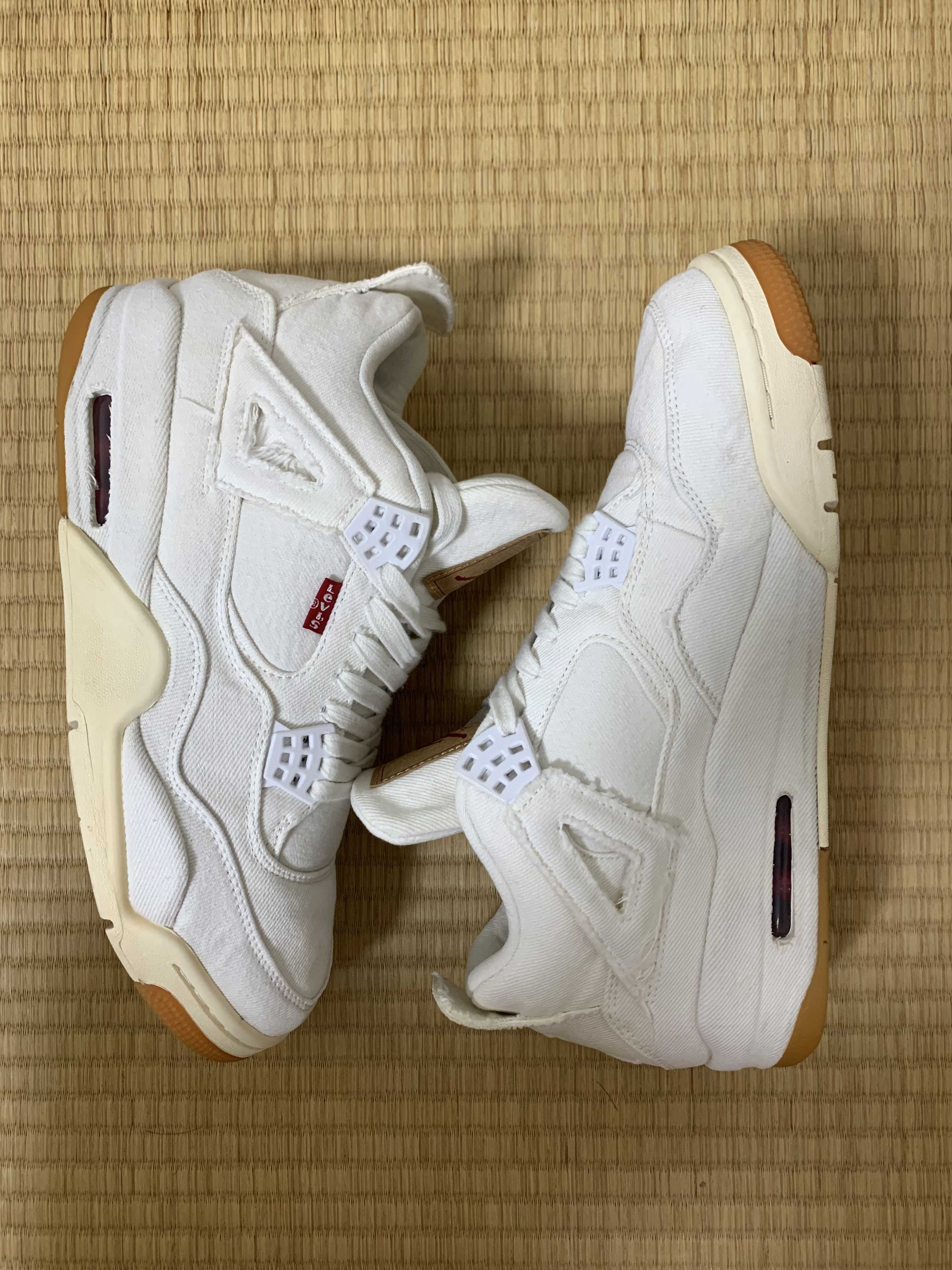 NIKE × LEVI’S AIR JORDAN 4 "WHITE DENIM"(タグ:LEVIS®)