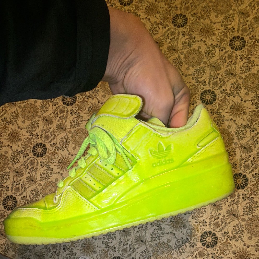 ジェレミースコット アディダス フォーラム ディップド ロー "イエロー"