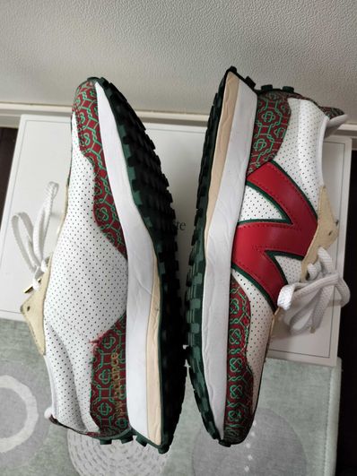 Casablanca × New Balance 327 "Red Monogram"