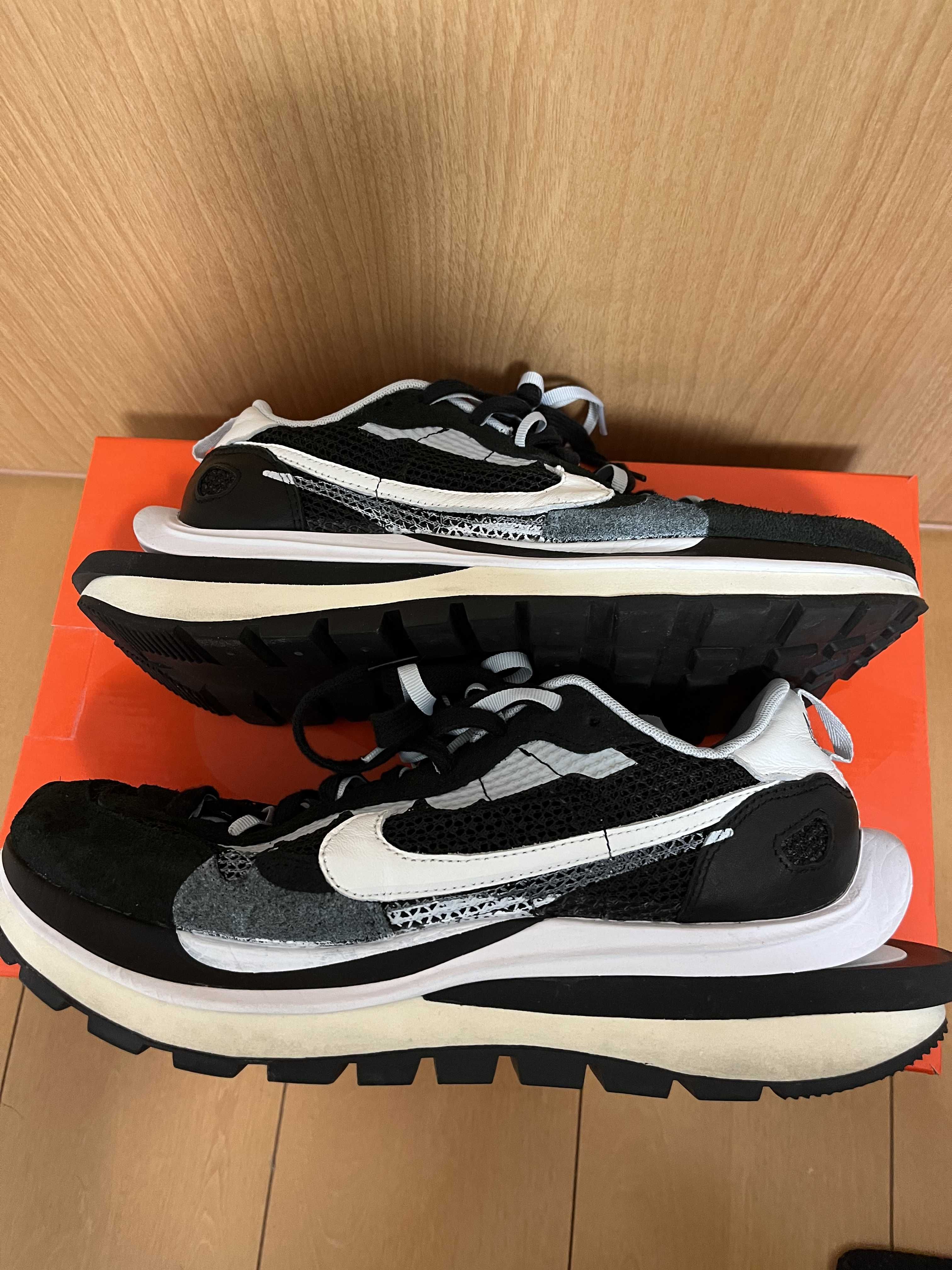 sacai × Nike Vapor Waffle "Black and White"