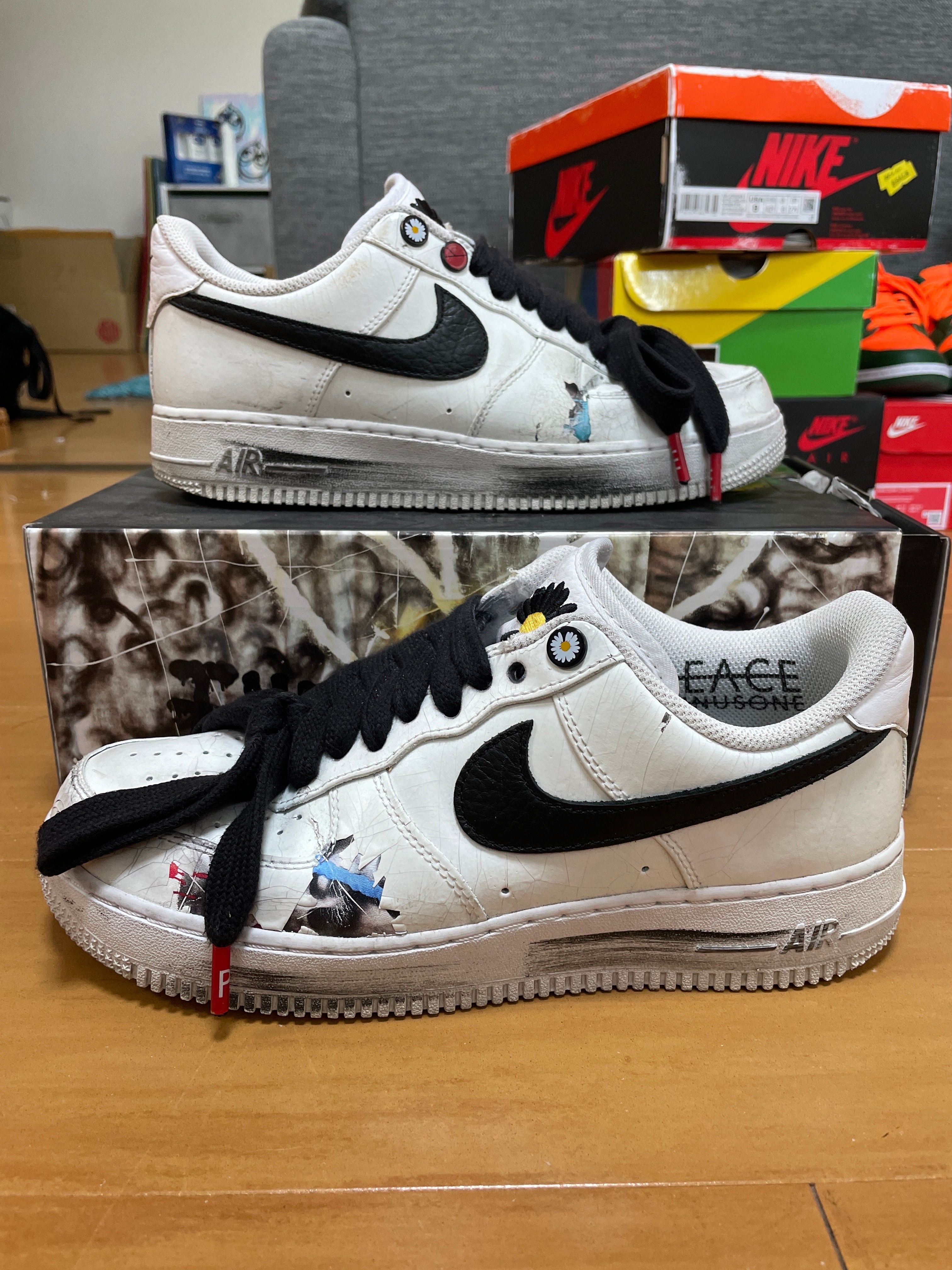 PEACEMINUSONE × Nike Air Force 1 Low "Para-noise/White/Black" / G-DRAGON
