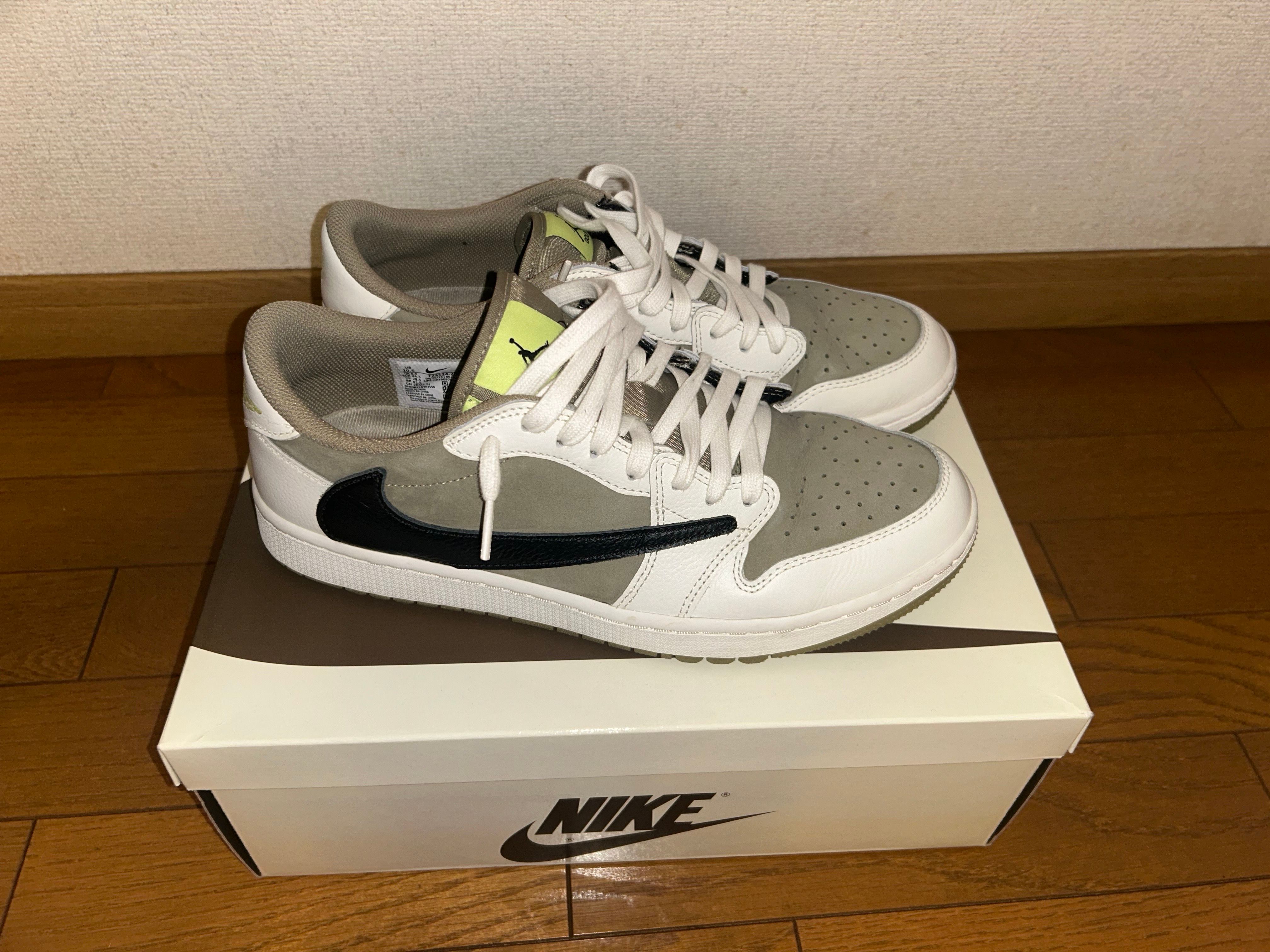 Travis Scott × Nike Air Jordan 1 Low Golf NRG "Neutral Olive"