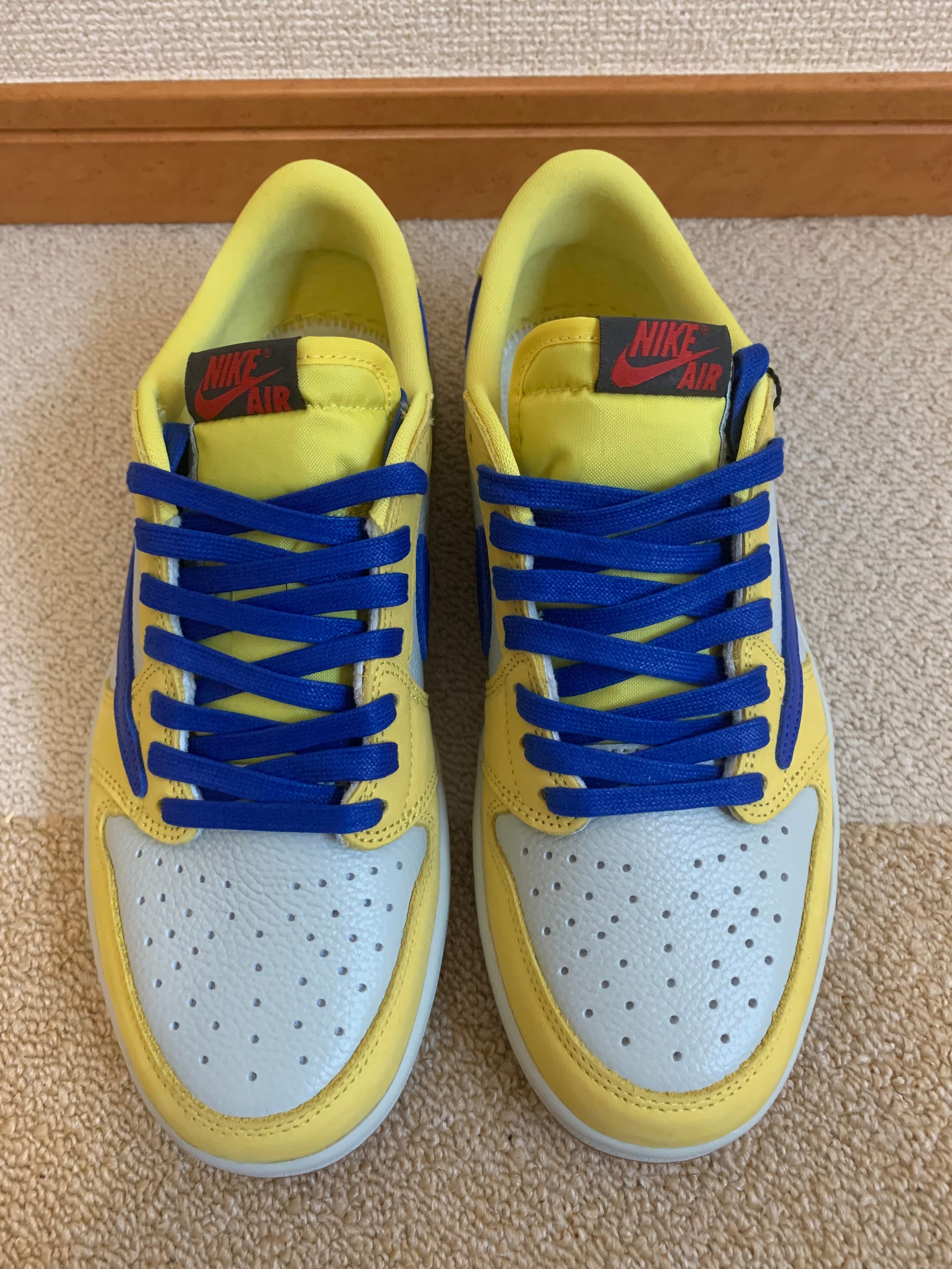 Travis Scott × Nike Women's Air Jordan 1 Retro Low OG "Canary"