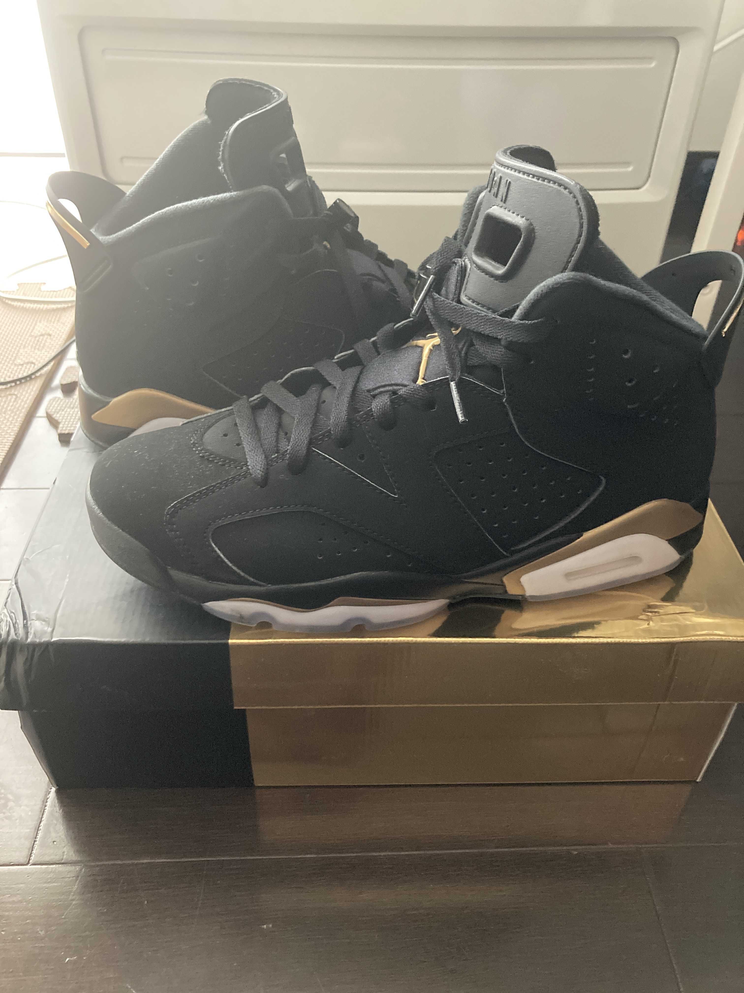 Nike Air Jordan 6 DMP "Black/Metallic Gold" (2020)  