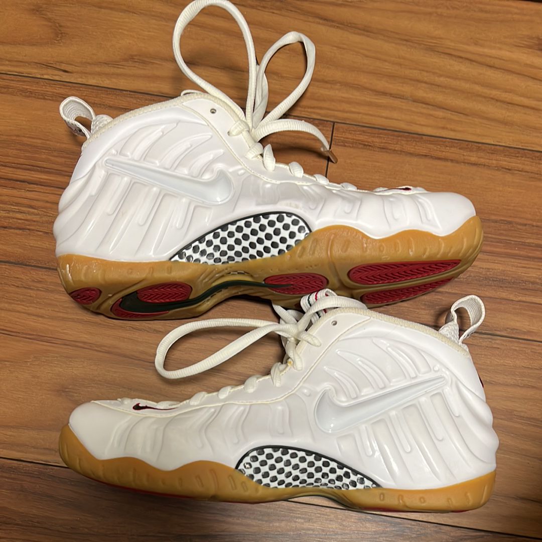 Nike Air Foamposite Pro "White Gucci"