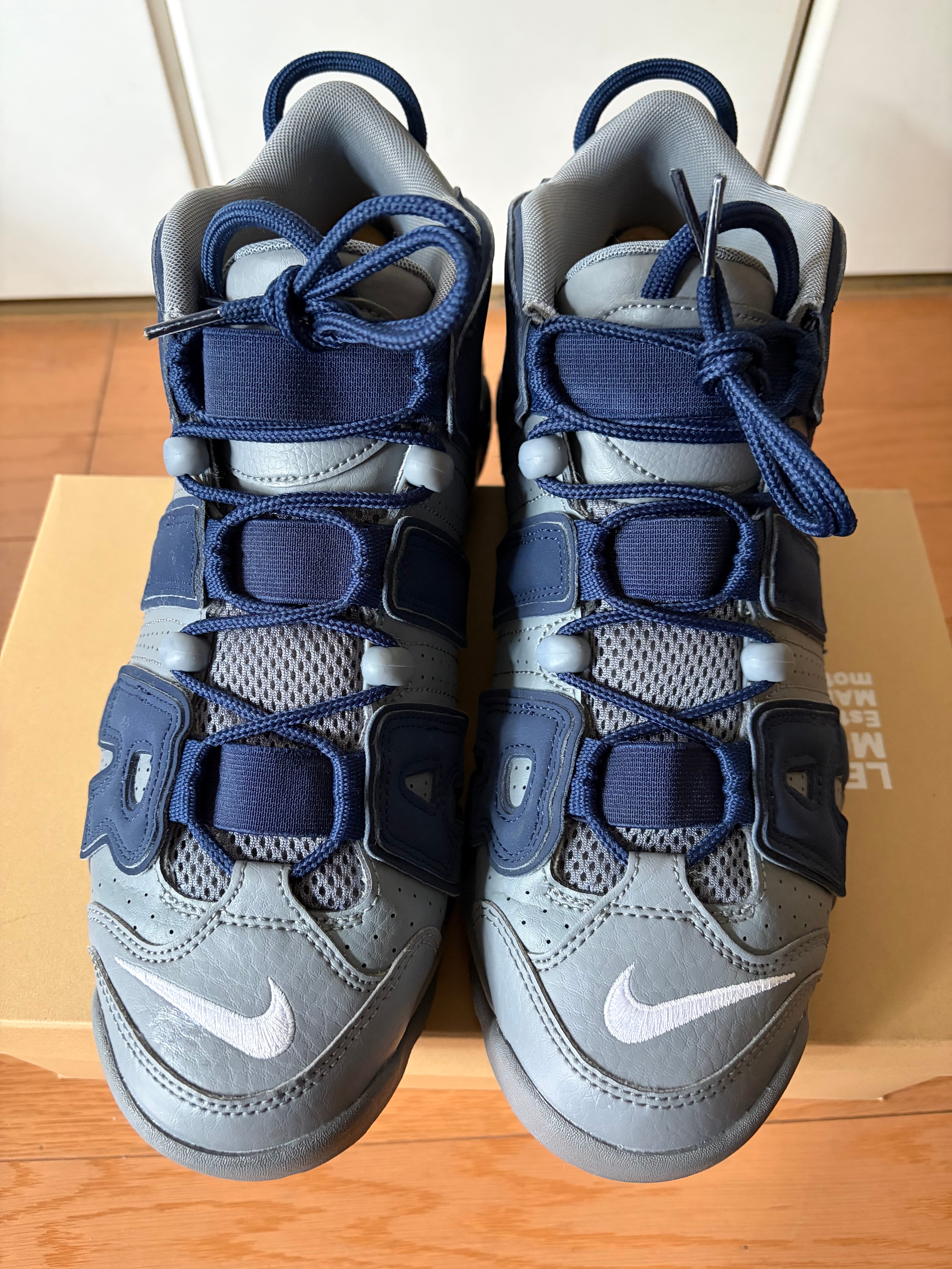 Nike Air More Uptempo '96 "Cool Grey/White/Midnight Navy"