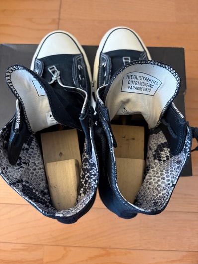 Nonnative × WACKO MARIA × Converse All Star 100 HI/NM "Black"