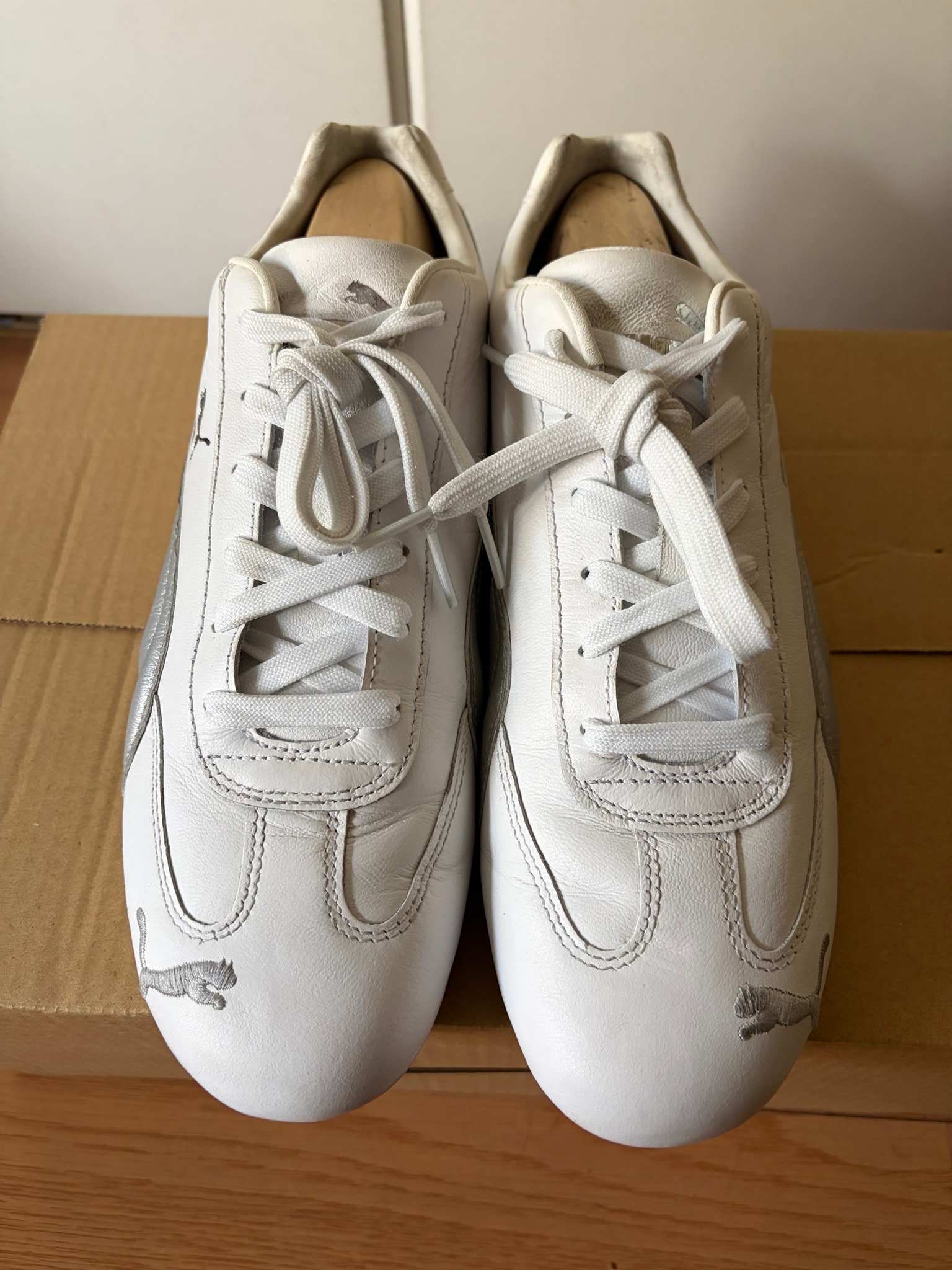 Puma Speedcat Leather "Puma White/Puma Silver"