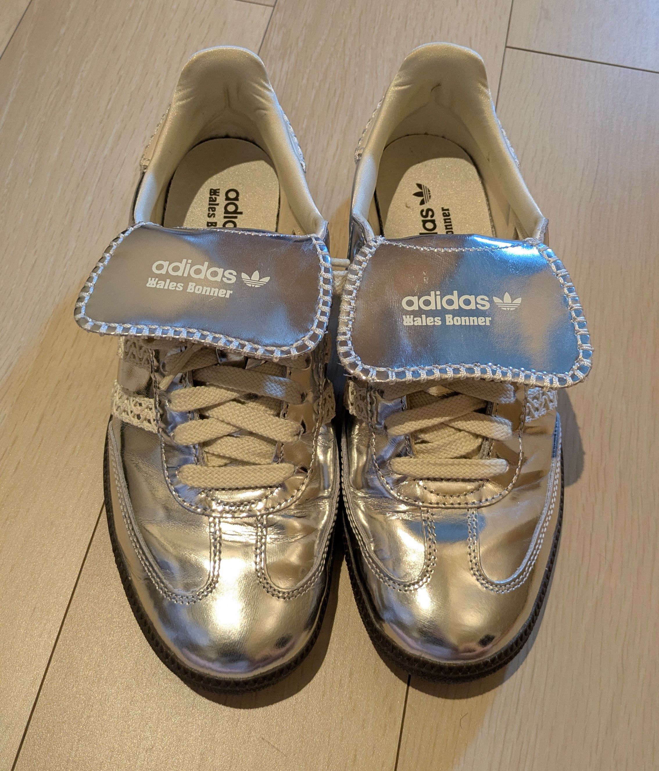 Wales Bonner × adidas Samba "Silver"