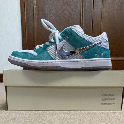 APRIL SKATEBOARDS × Nike SB Dunk Low Pro QS "White and Multi-Color"