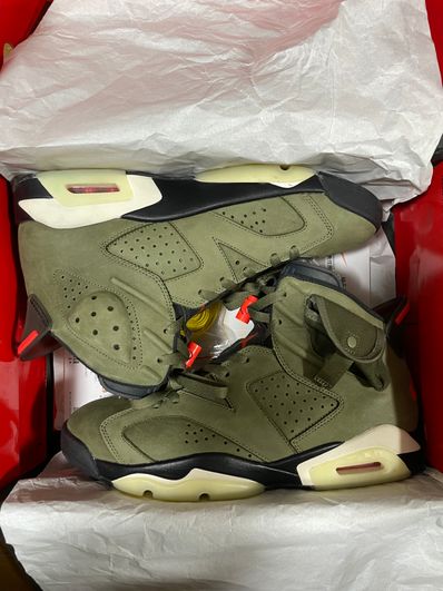 Travis Scott × Nike Air Jordan 6 Retro "Medium Olive"
