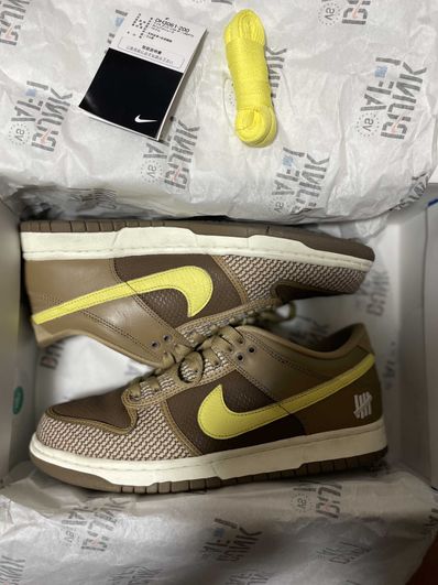 UNDEFEATED × Nike Dunk Low SP "Canteen/Lemon Frost/Palomino"