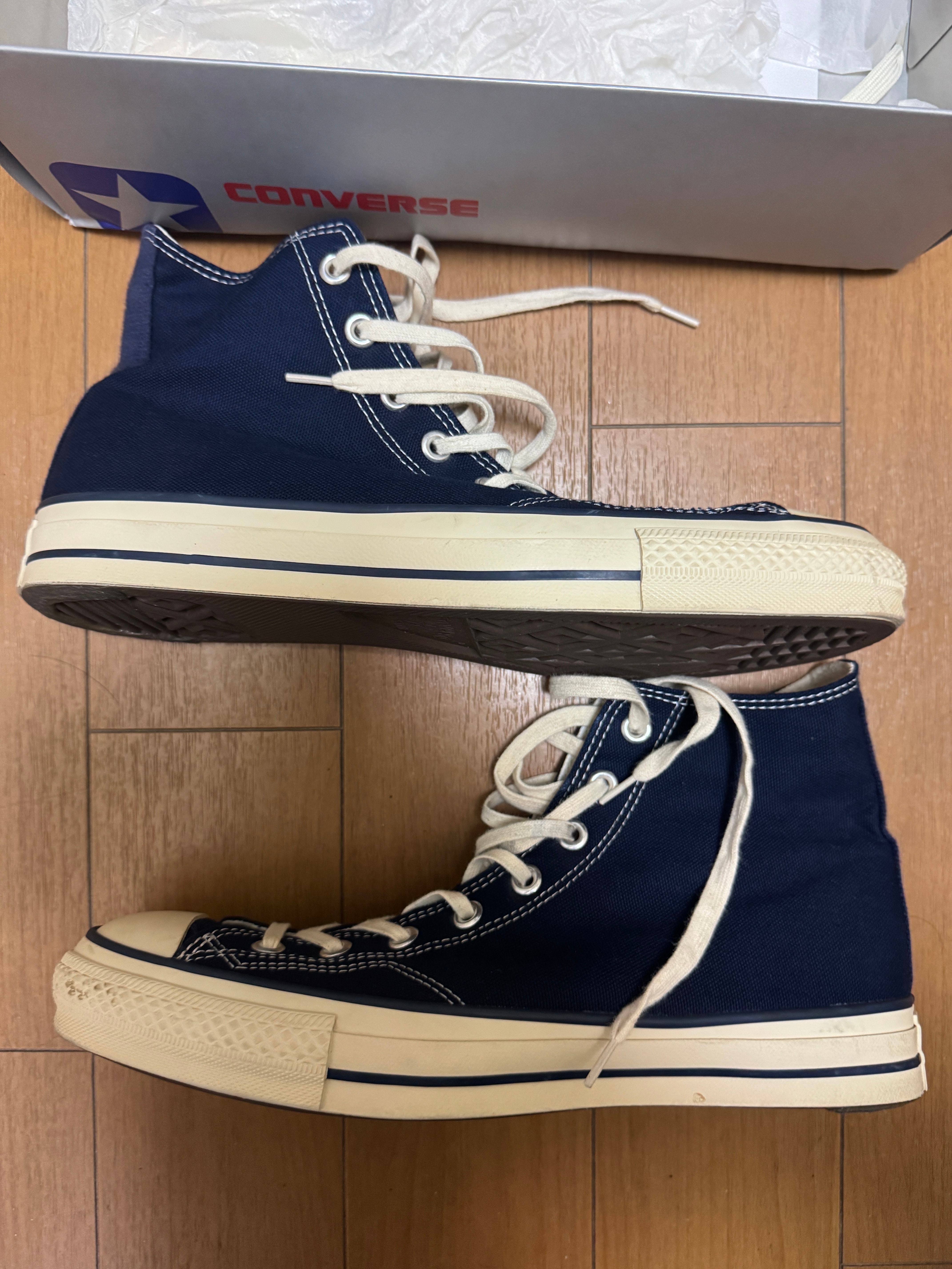 コンバース キャンバス オールスター J 80s ハイ "ネイビー"