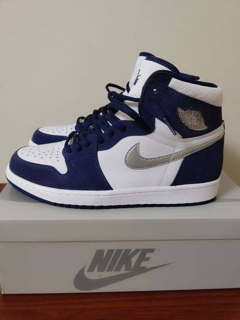 Nike Air Jordan 1 High OG CO.JP "White/Midnight Navy" (2020)(ブリーフケースなし)