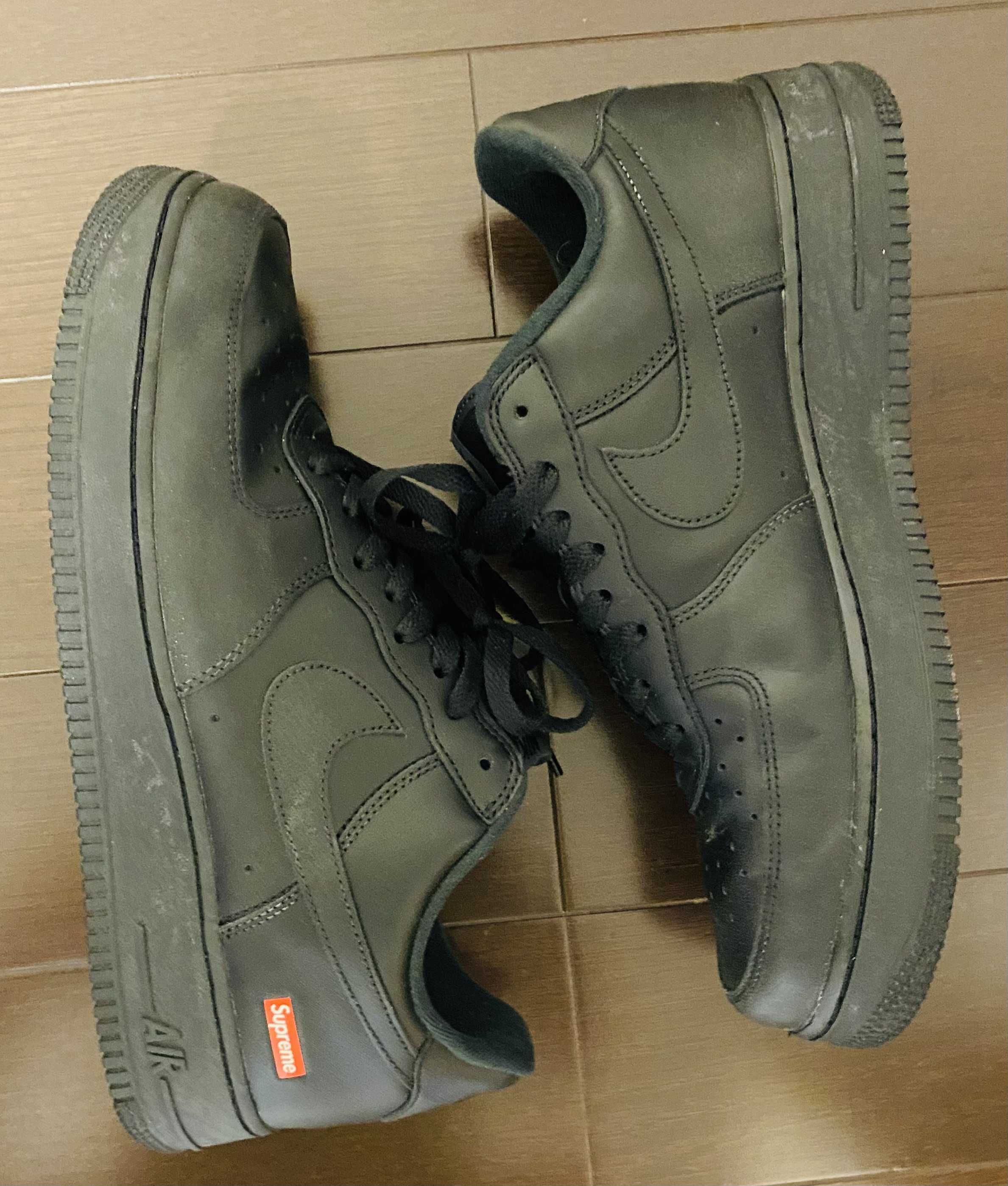 Supreme × Nike Air Force 1 Low "Black"