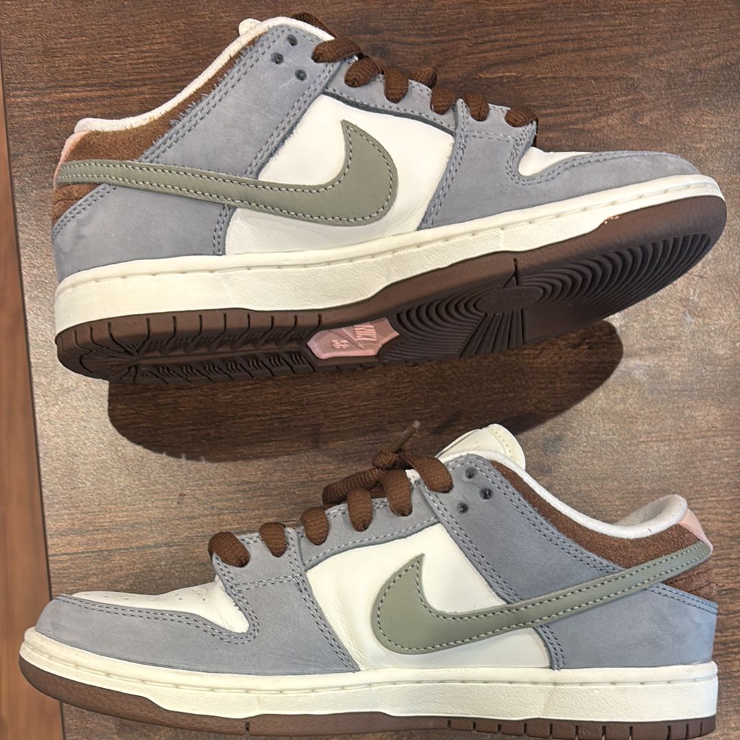堀米 雄斗(Yuto Horigome) × Nike SB Dunk Low Pro QS "Wolf Grey"