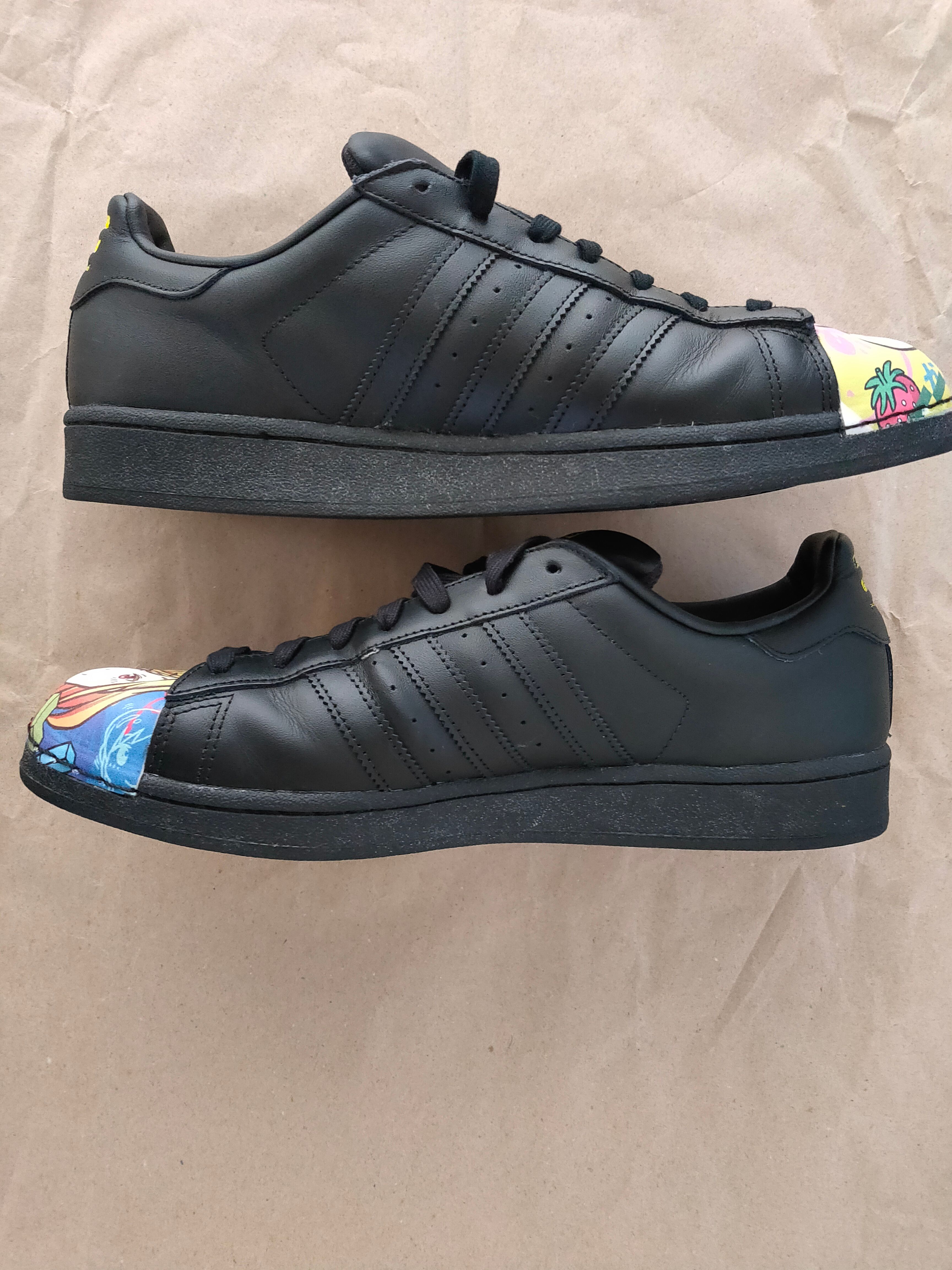 adidas Superstar Supershell "Pharrell Black Yellow"