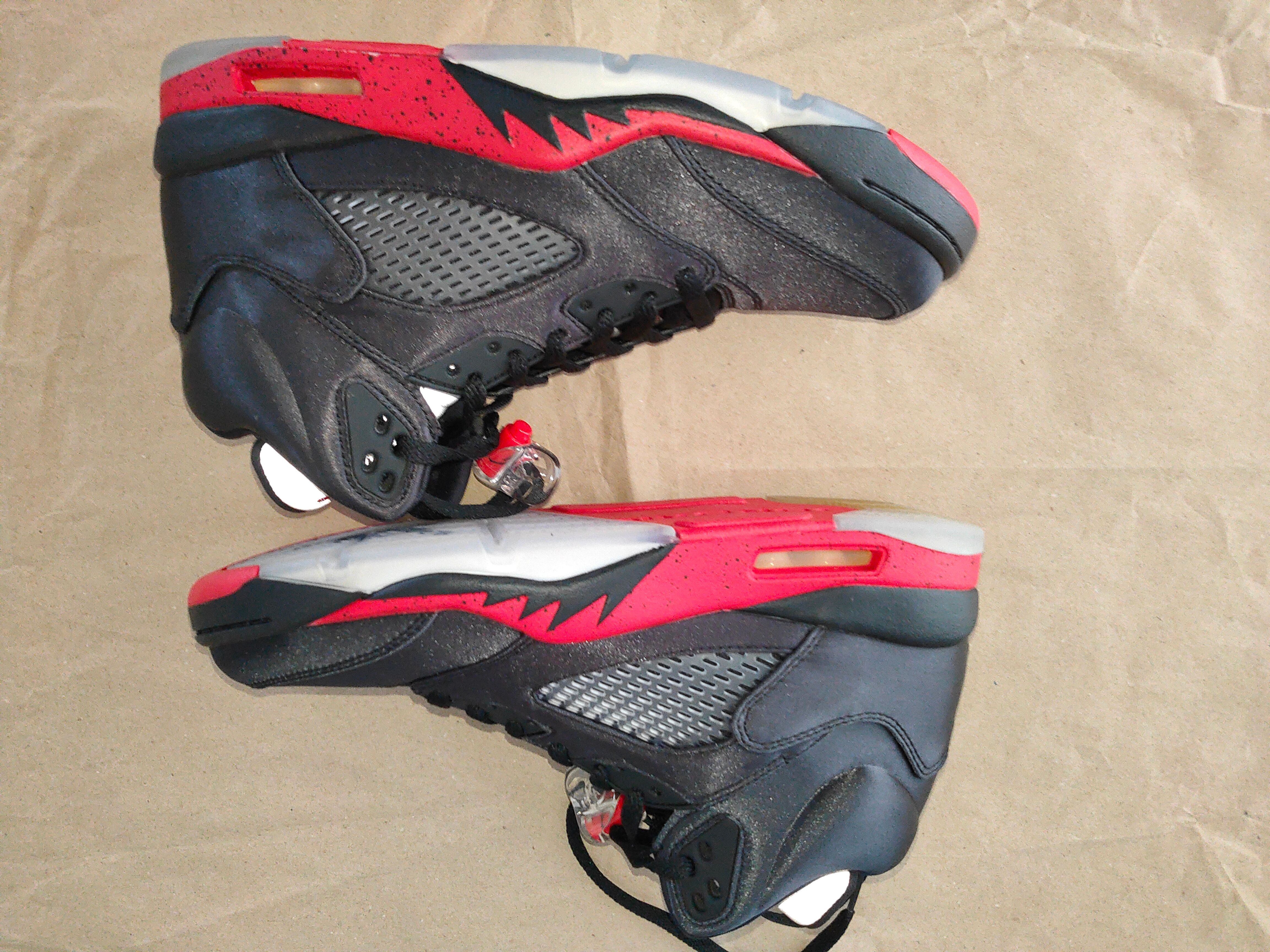 Air Jordan 5 Satin "Bred"