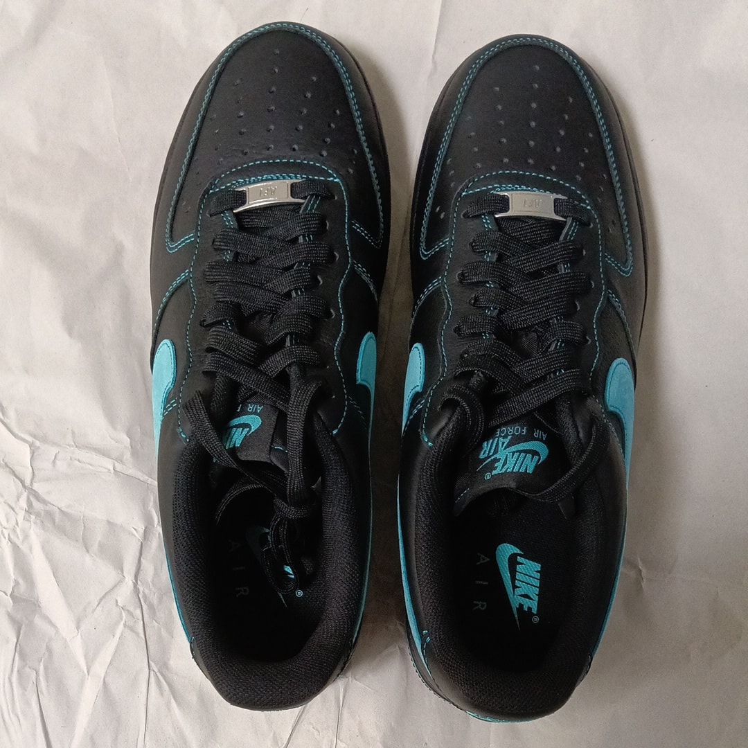 ナイキ エアフォース1 ロー "ブラックティファニー"