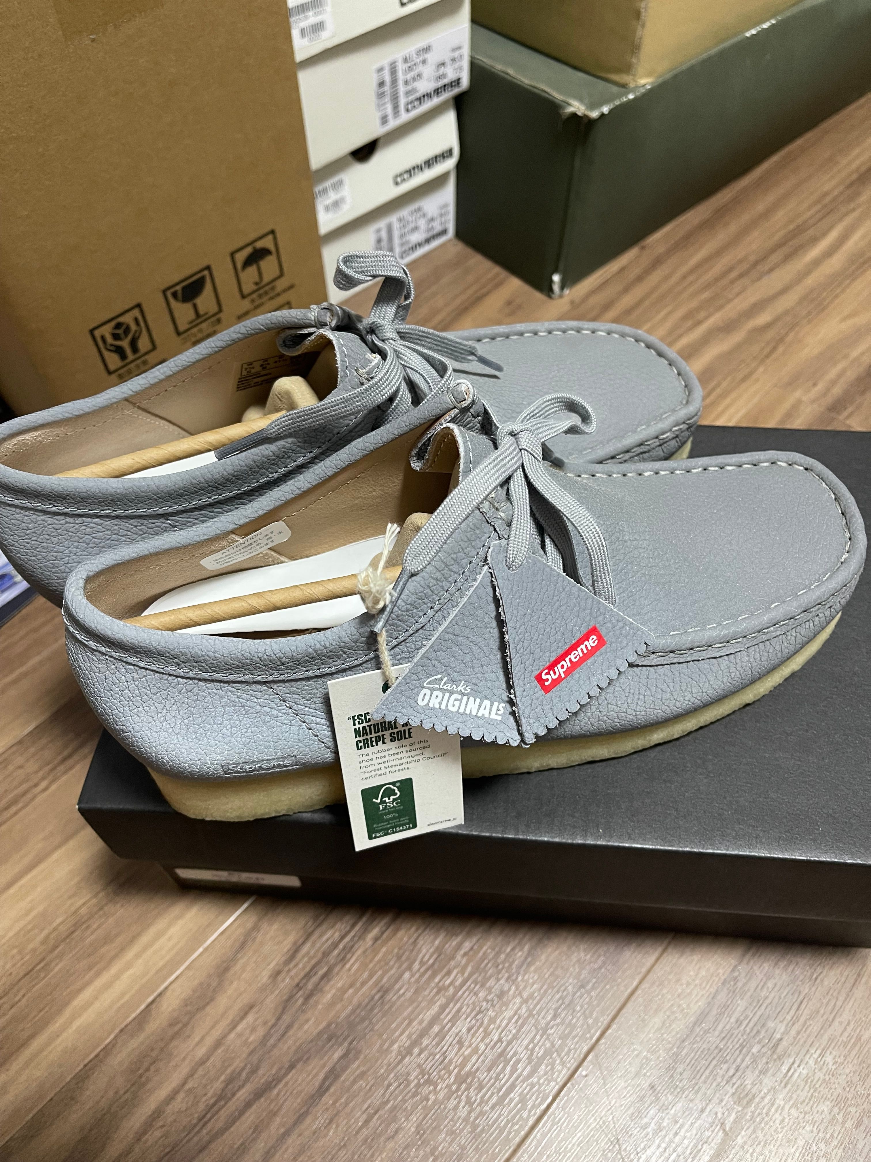 CLARKS WALLABEE ワラビー オフホワイト スニーカー ヌバック Wallabee / メンズ ワラビー （オフホワイトヘアリー） -Clarks