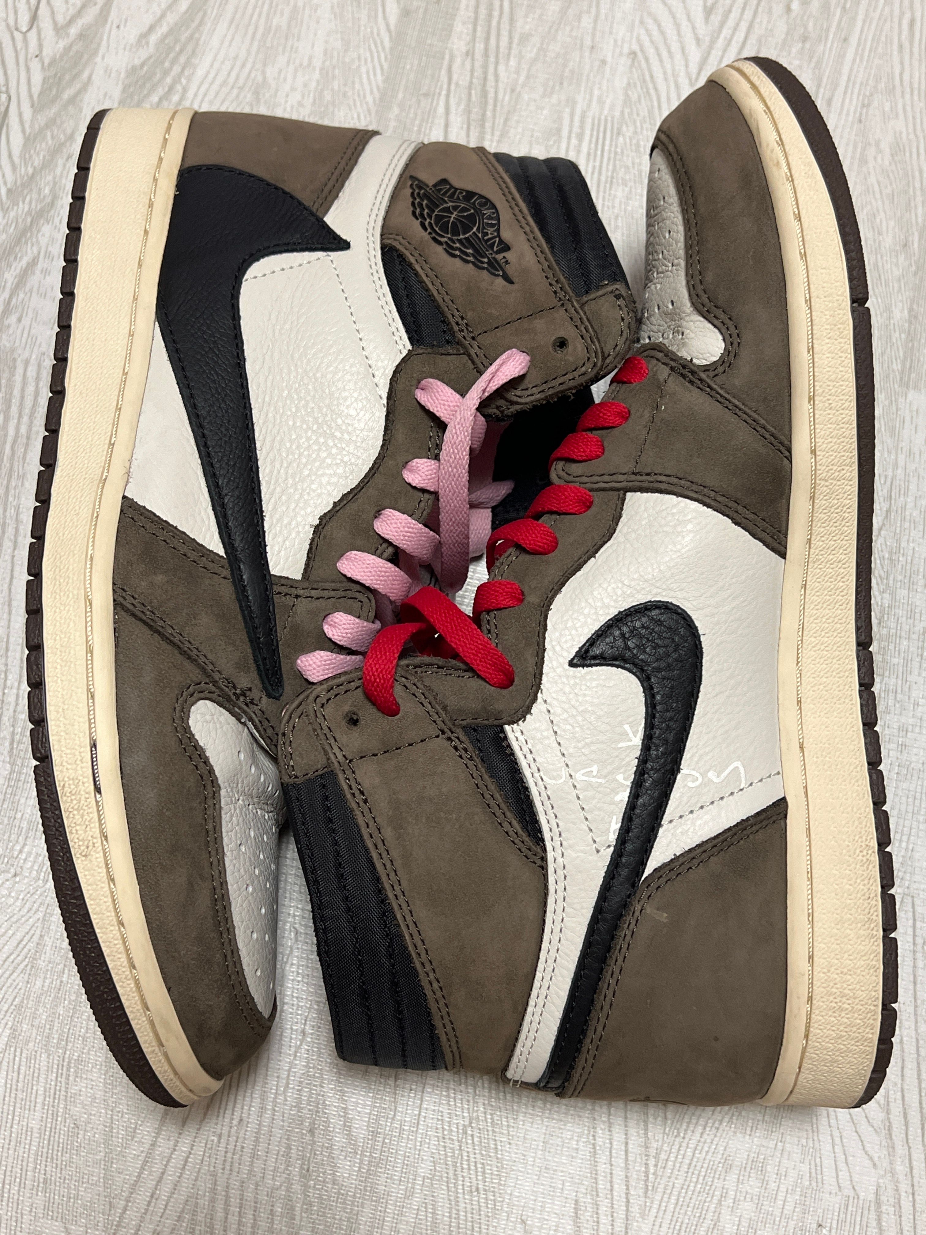 Travis Scott × Nike Air Jordan 1 Retro High OG TS SP "Sail/Dark Mocha"