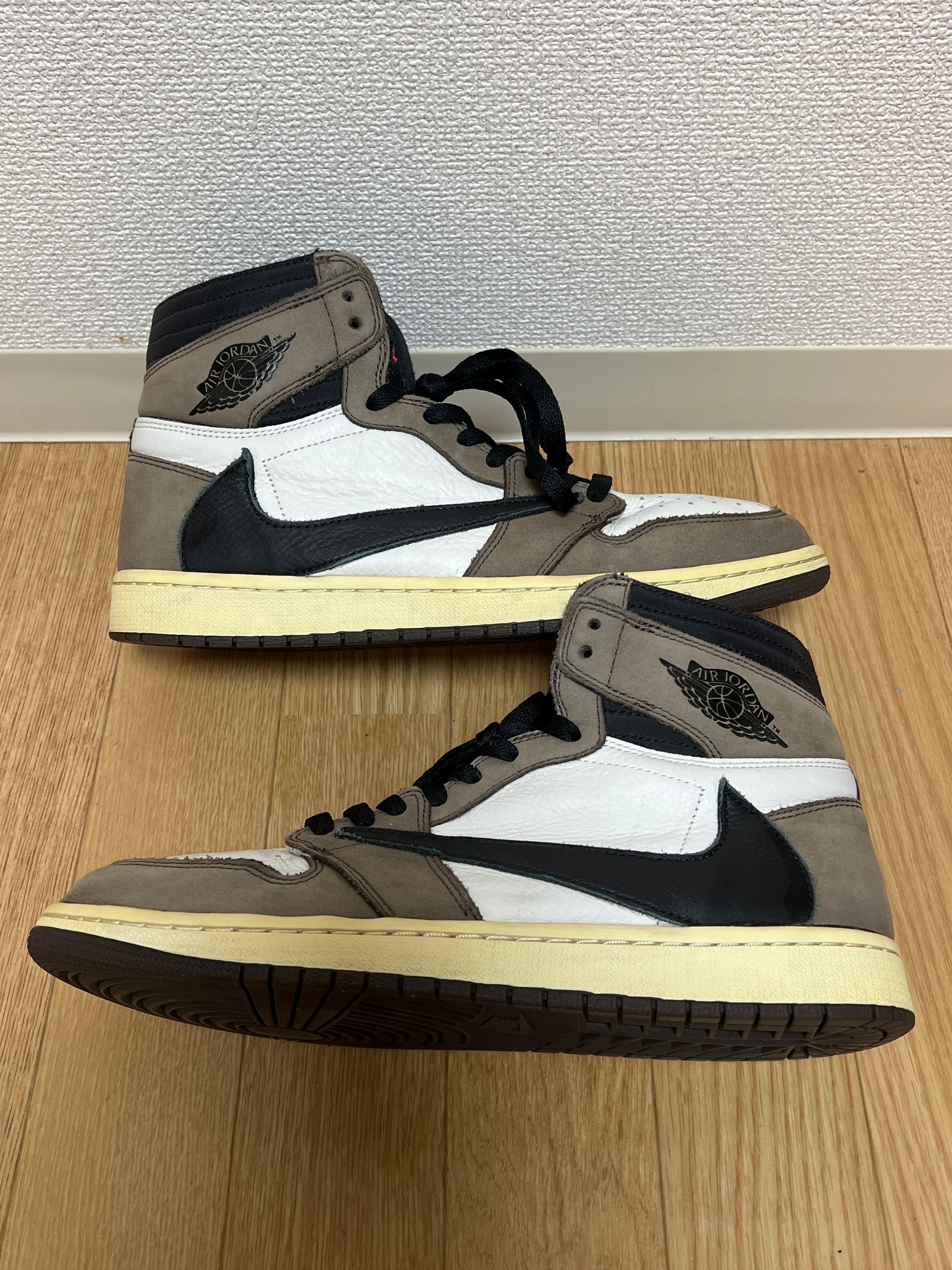 Travis Scott × Nike Air Jordan 1 Retro High OG TS SP "Sail/Dark Mocha"