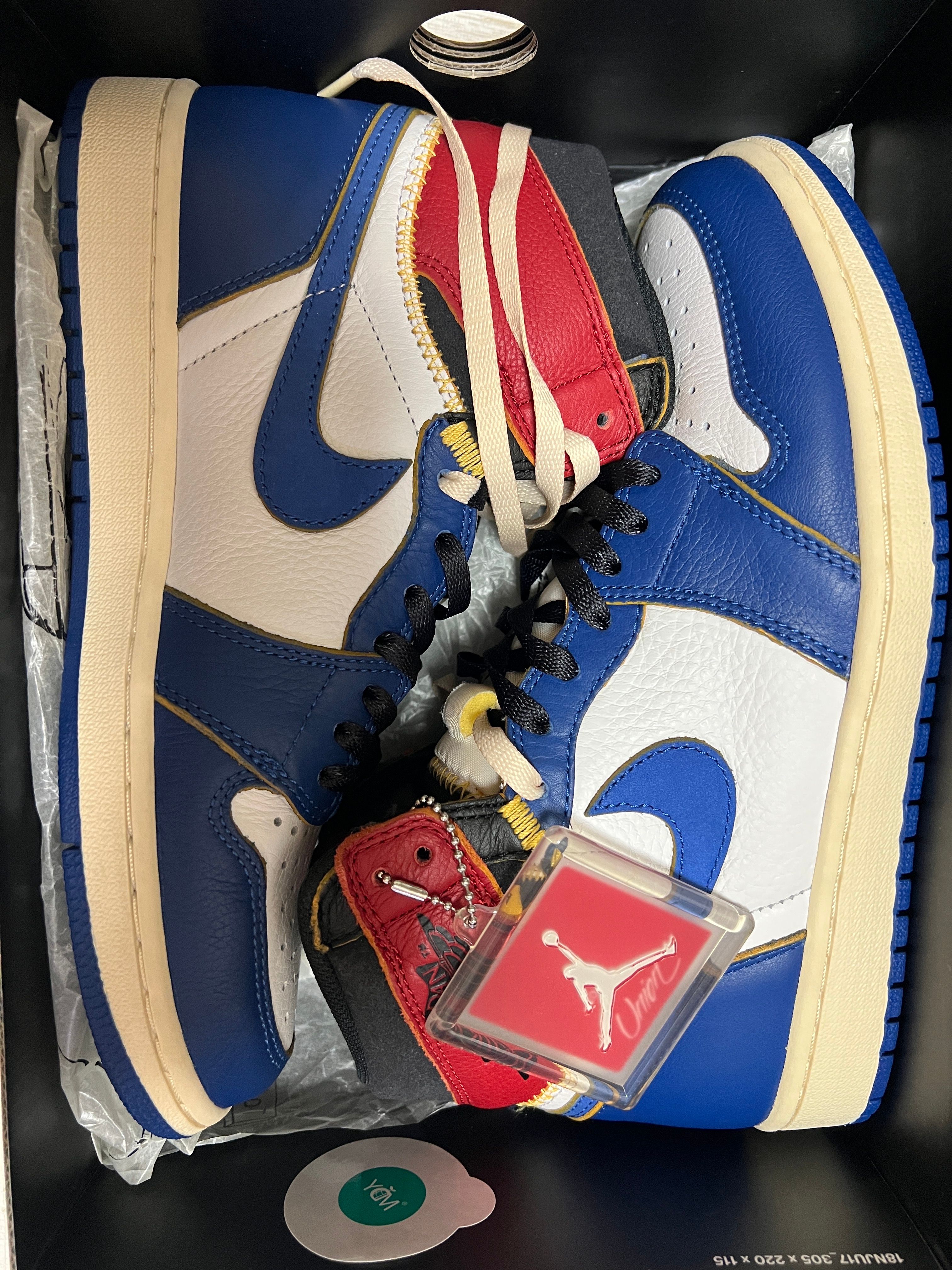 Union × Nike Air Jordan 1 Retro High OG NRG "Storm Blue/Varsity Red"