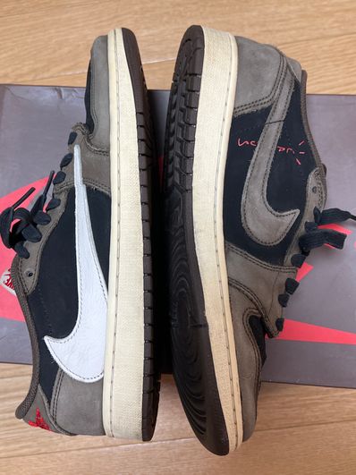 Travis Scott × Nike Air Jordan 1 Low OG SP-T "Black/Dark Mocha"