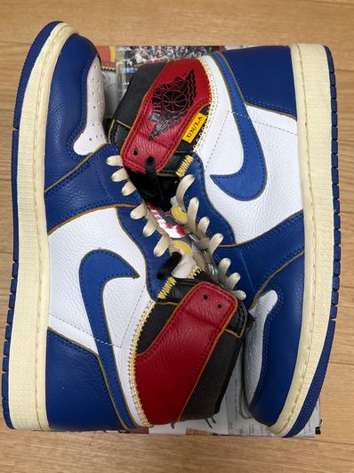 Union × Nike Air Jordan 1 Retro High OG NRG "Storm Blue/Varsity Red"