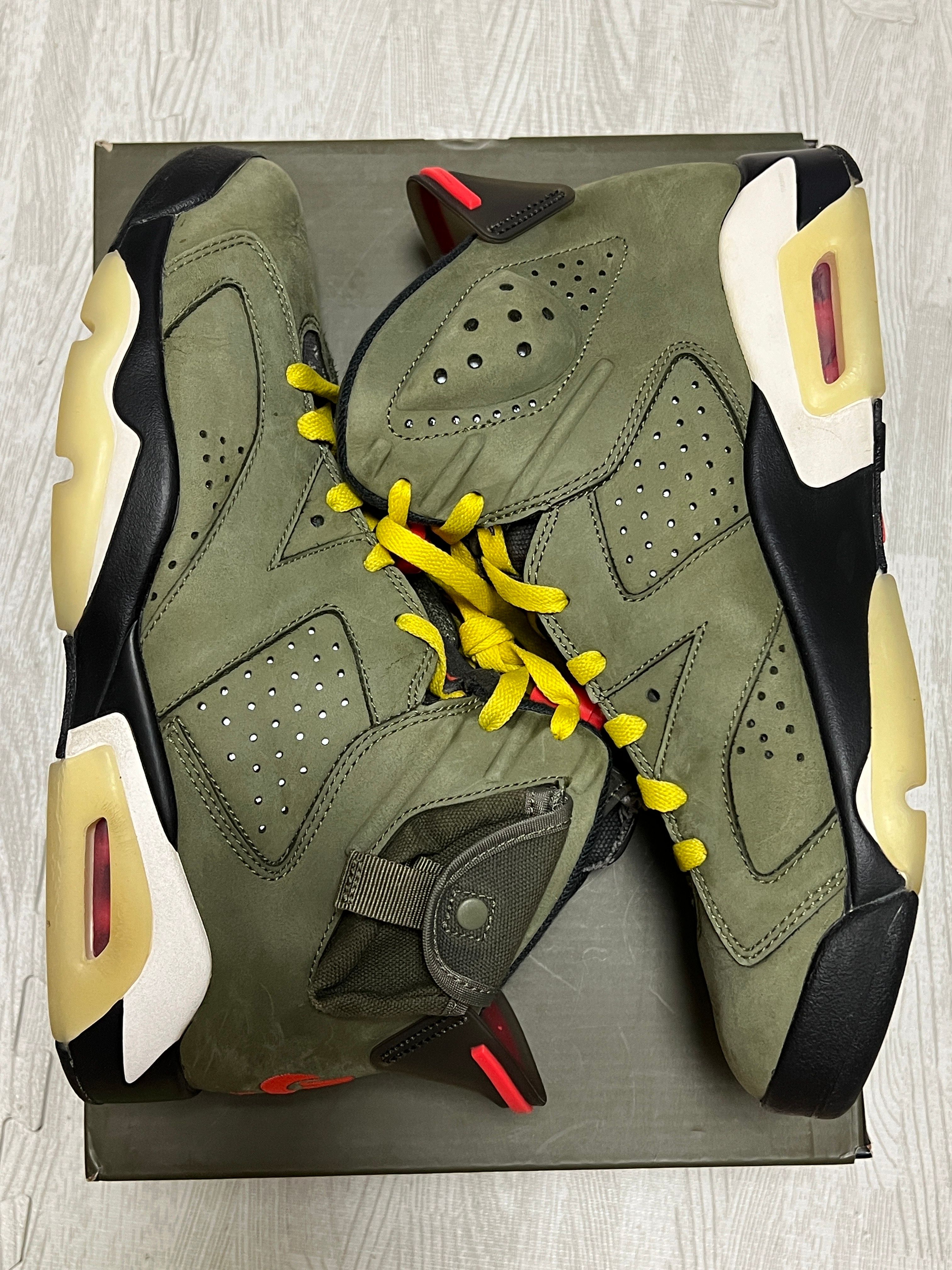 Travis Scott × Nike Air Jordan 6 Retro "Medium Olive"