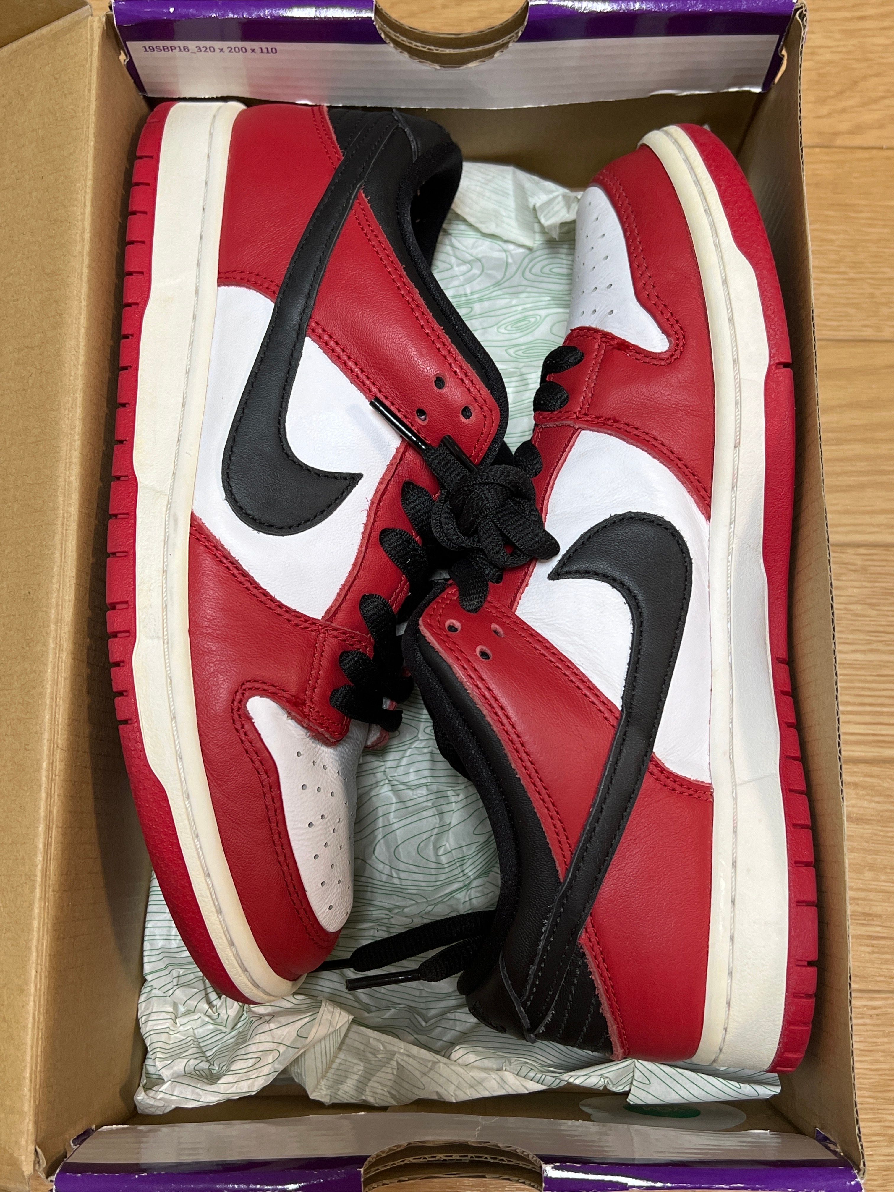 Nike SB Dunk Low Pro "J-Pack Chicago/Varsity Red and White"