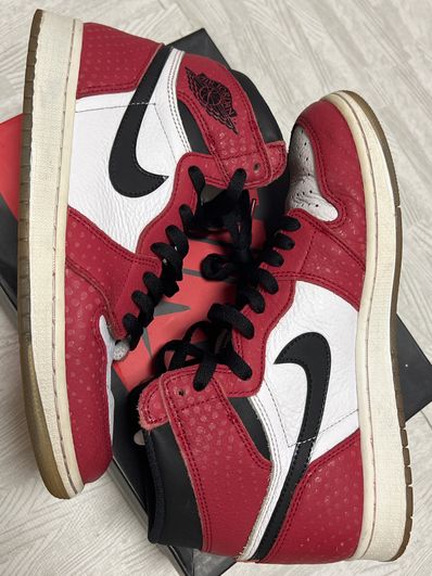 Spiderman × Nike Air Jordan 1 Origin Story "Gym Red/White/Photo Blue/Black"