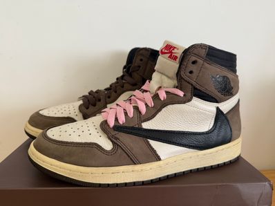 Travis Scott × Nike Air Jordan 1 Retro High OG TS SP "Sail/Dark Mocha"