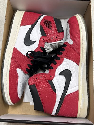 Spiderman × Nike Air Jordan 1 Origin Story "Gym Red/White/Photo Blue/Black"
