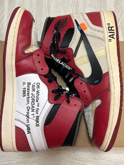 Off-White × Nike Air Jordan 1 Retro High The Ten "Chicago"