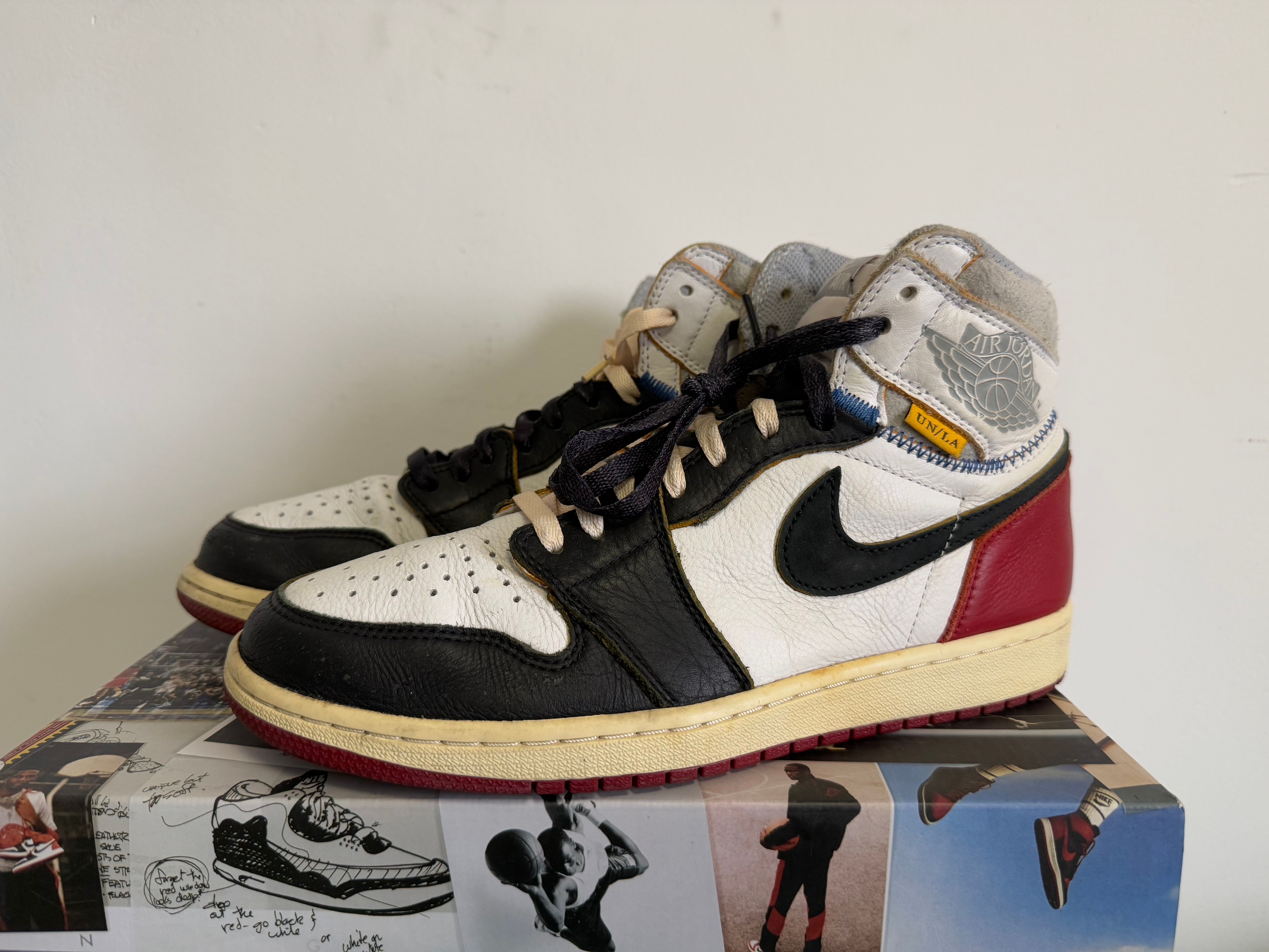 UNION × Nike Air Jordan 1 Retro High OG NRG "Varsity Red/Wolf Grey"