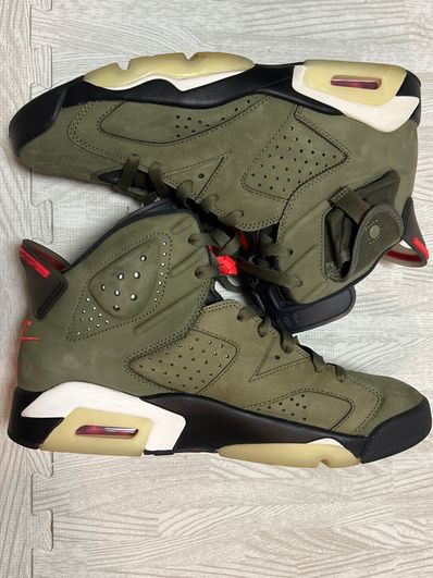 Travis Scott × Nike Air Jordan 6 Retro "Medium Olive"